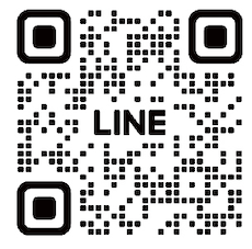 LINE 友だち追加の QR コード